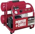 Porter-Cable C3101 15 Amp 1-1/2 Horsepower 4.3 Gallon Oil-Free Side Stack Compressor