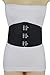 TFJ Women Fashion Elastic Wide Waistband Corset Belt Waist Hip Black Plus L XL XXL