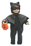 Bat Costume with Hat, Mask, Cape and Bag. Fits 18" Dolls like American Girl®