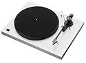 Project DEBUT3-PHOSB-SIL Hifi Turntable With Built In Phono Stage And Speed Selector Box, In Silver
