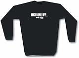 High On Life And Glue Men's Sweat Shirt in 2 colors Small thru 3XL