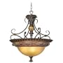 Dick Idol Pine Cone Glow Amber Glass Pendant Light