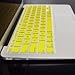 TopCase YELLOW Keyboard Silicone Cover Skin for Macbook AIR 11