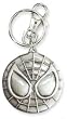 Spider-Man Face Pewter Keychain