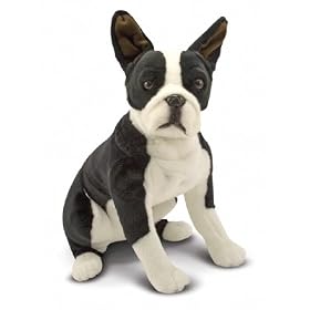 Melissa and Doug Plush Boston Terrier by Melissa & Doug