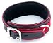 One Leather Neck Bondage COLLAR Restraint with Red Accents BDSM-