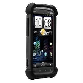 Ballistic SA0703-M315 Case for HTC Sensation 4G - 1 Pack - Retail Packaging - Black Silicone/Black TPU/Gray PC