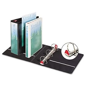 ClearVue XtraLife SlantD Presentation Binder 1 Capacity Black