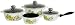 Karcher 113171 Kochtopfset Aluguss 7-teilig, himbeer