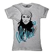 Bravado Damen T-Shirt, Lena - Smile, Gr. 36/38 (M), Grau (grau)