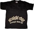 MOTIV - Straight Edge - Stronger Than All - Black T-shirt
