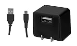 グリーンハウス cube型 AC充電器 2.1A microUSBケーブル1.5m付属 iPad/ipod/iPhone6s/6s Plus/iPhone5/4S/4/3GS/3G cube型 ブラック GH-ACMBB-BK