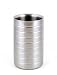Kitchen & Housewares : Brilliant Double-Walled Ripple Stainless Steel Wine Cooler - Fine Stainless Steel Barware for Your Enjoyment