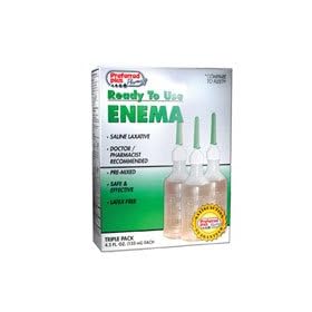 Unico ready to use enema saline laxative, triple pack - 1 ea