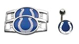 Indianapolis Colts Belly Ring/Shoe Thingz Charm Package
