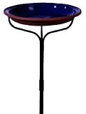 Outdoor Living : Blue Hanging/Standing Bird Bath