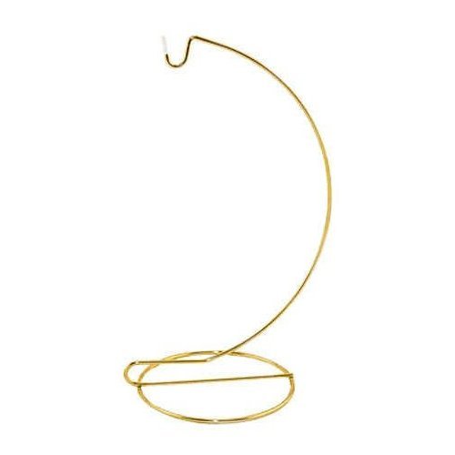 5 Inch Tall Gold Wire Ornament Hanger Stands for Small Ornament Display
