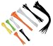 Cable Tie Assorted Hi-Visibility Colors - 200 Pieces