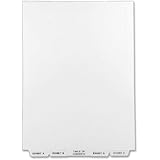 Avery Avery-Style Lgl Bottom Tab Dividers, 27-Tab, Exhibit A-Z, Letter Size (8.5 x 11), White, 27 per Set (11376)