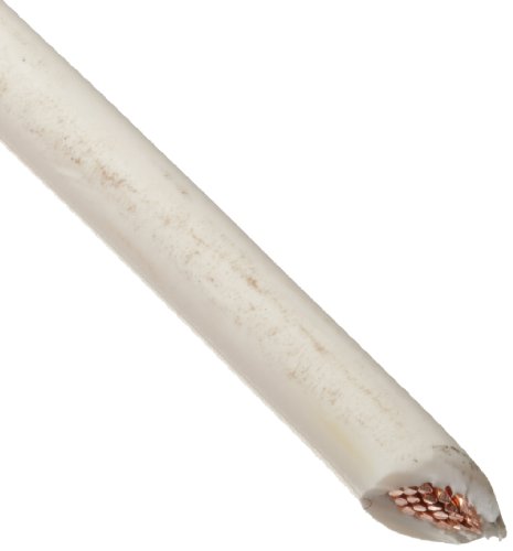 UL1015 Commercial Copper Wire, Bright, White, 22 AWG, 0.0253