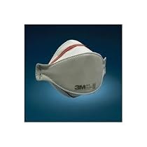 3M HEALTH CARE N95 PARTICULATE RESPIRATOR & SURGICAL MASK Regular Particulate Respirator Mask, Flat