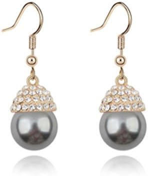 Rarelove Swarovski Elements Crystal Black Drop earrings