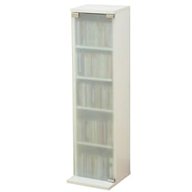 �R�P(YAMAZEN) CD/DVD���p�X�������b�N(�I4�i) �z���C�g SCDT-2490G(WH)
