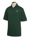 NFL Green Bay Packers Men's DryTec Championship Polo, Hunter, Large