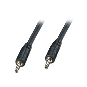 LINDY 1m Audio Cable - 3.5mm Stereo Jack Male to 3.5mm Stereo Jack Male Premium