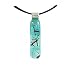 Pendant - XP-74- Genuine Handmade Dichroic Glass ~ .925 Sterling Silver