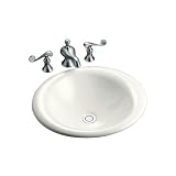 Bathroom Sink Drop In Self Rimming by Kohler - K-2804 in Almond