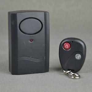 Giftoyou(TM) Security Wireless Remote Control Vibration Door / Window Detector Burglar Alarm