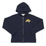 Buffalo Sabres YOUTH Girls Lucky Zip Front Hoody Sweatshirt Zip Hooded Sweatshirt - Small