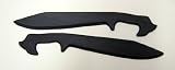 Arnis Swords Training Kung Fu Knives Pair Pinuti Kali Escrima Arnis Swords Training Kung Fu Knives Pair Pinuti Kali Escrima