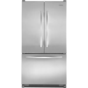 KitchenAid KBFS20EVWH Architect II Series Counter Depth French Door Refrigerator