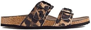 Madden Girl Brando Double Strap Open Toe Slide-On Sandal