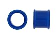 Blue Flexible Silicon Plugs - 2g - Sold as a Pair