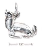 Sterling Silver Sea-lion Charm - JewelryWeb