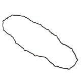 OES Genuine Oil Pan Gasket for select Jaguar models by OES Genuine