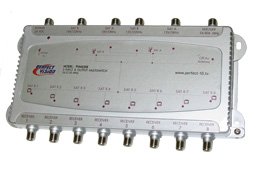 Perfect Vision Multiswitch 5x8 Indoor Outdoor. Model: Pvms5x8