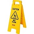 Rubbermaid Comm. FG611277YEL Wet Floor Sign