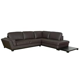 31w3Cstt CL. SL500 AA280  Leather Sectional Chaise Sofa for Sale