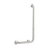 Safety First 5682RH 1-1/2-Inch by 16-Inch by 32-Inch 90 Degree Angle Bar, Right, Stainless Steel