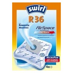 Swirl Staubsaugerbeutel R36 / R 36 AirSpace f�r Rowenta, Moulinex ZR-0015 Staubsauger