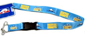 Denver Nuggets Breakaway Lanyard with Key Ring Officially Licensed Detachable Nylon Around Neck