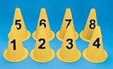 9 Numbered Cones (Pk/8)