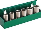 ＴＯＮＥ インパクト用ロングソケットセット（壁掛式） ６ｐｃｓ NV406