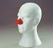 Latex-Clownnase rot, viereckig