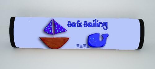 Kidzies Protector Pal, Seat Belt Strap Cover, Nautical Design