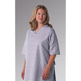 Drawstring Pajama Pants - Solid Blue, 4.1 oz/sq yd - Large, 2 Dozen / Case;